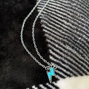 Western Lightning Bolt Necklace
